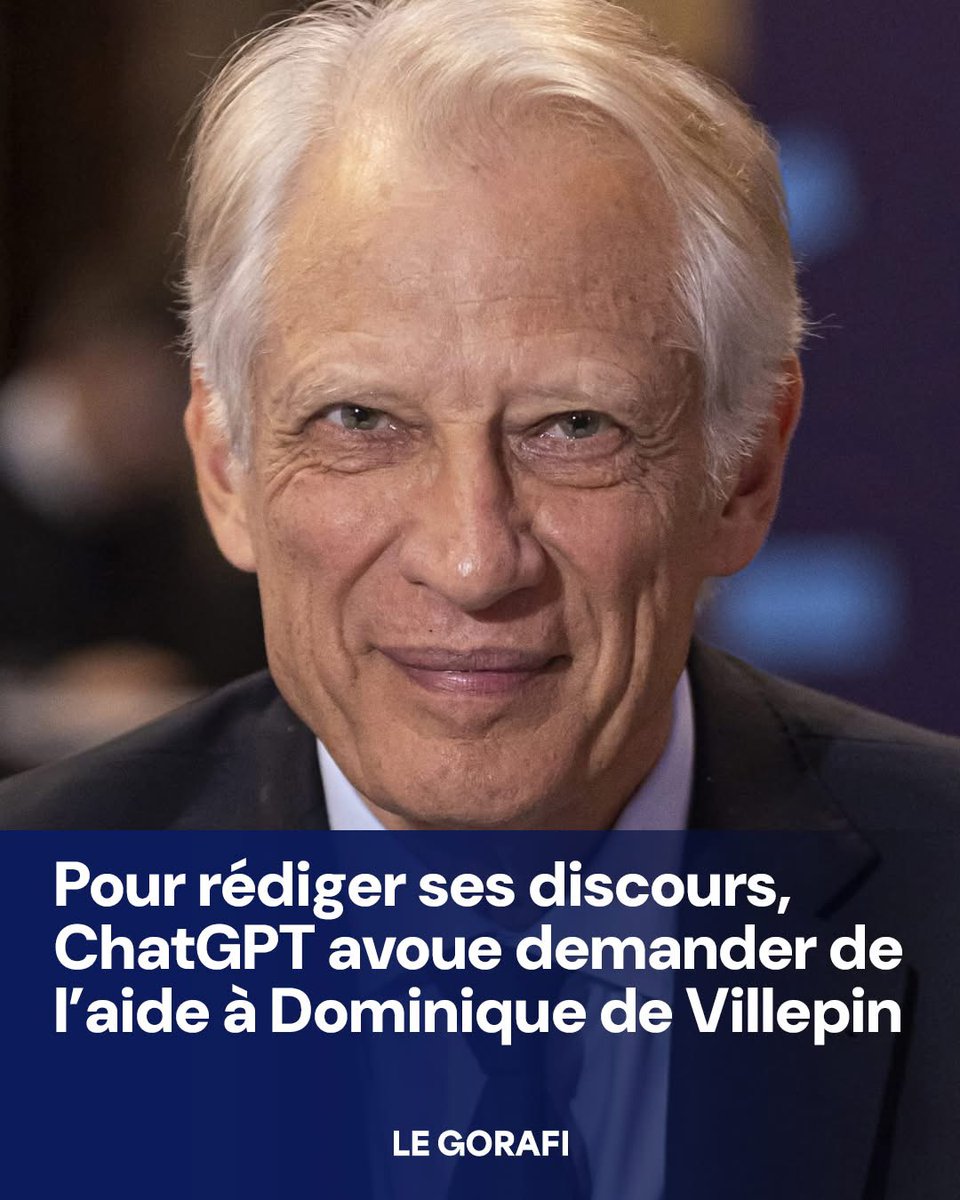 LeDoareCh's tweet photo. 😂😂😂
Le Gorafi

#devillepin https://t.co/OFT0L9qLub