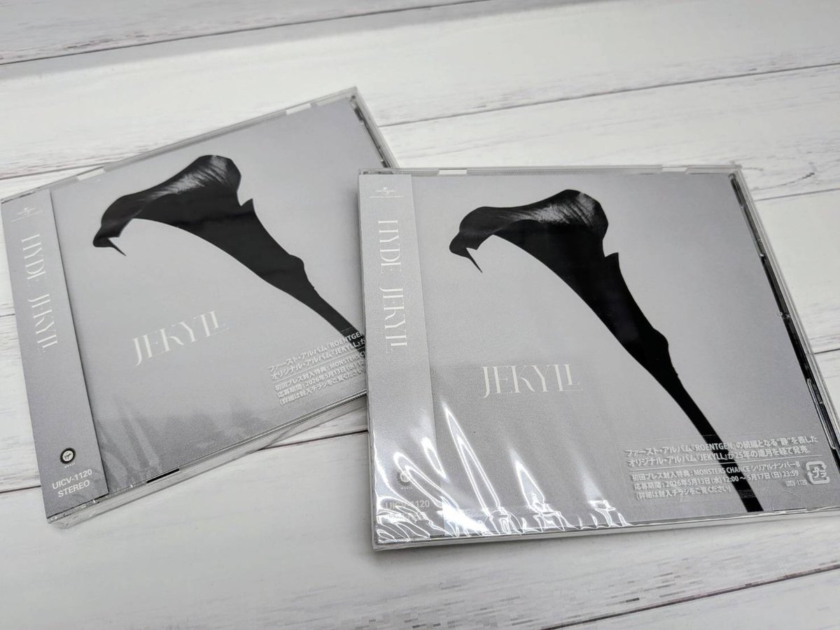 ✨新商品入荷✨ ／ 📣5.13 Release CD #HYDE - #JEKYLL ＼ 2025年の