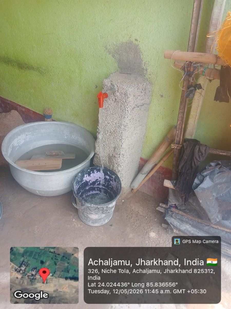 JJMHZB's tweet photo. सोशल मीडिया के माध्यम से प्राप्त शिकाय�� पर त्वरित संज्ञान लेते हुए Gram Achaljamo me बंद पड़ी जलापूर्ति योजना को पुनः चालू कर दिया गया है। आमजन को अब नियमित रूप से पेयजल उपलब्ध कराया जा रहा है।” https://t.co/lbhlC2nGqN
