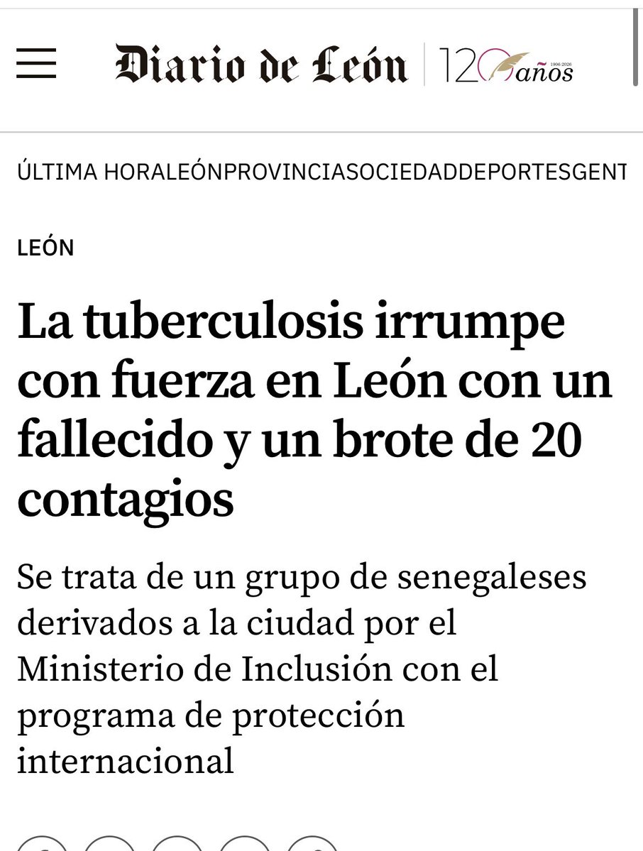 <a href="/ldpsincomplejos/">Luis del Pino</a> <a href="/MartianaMayo59/">Zoé Valdés - ZoePost</a> Y tuberculosis. 

Más de 100.000 inmigrantes ilegales han entrado en España en los dos últimos años sin ningún control sanitario previo.