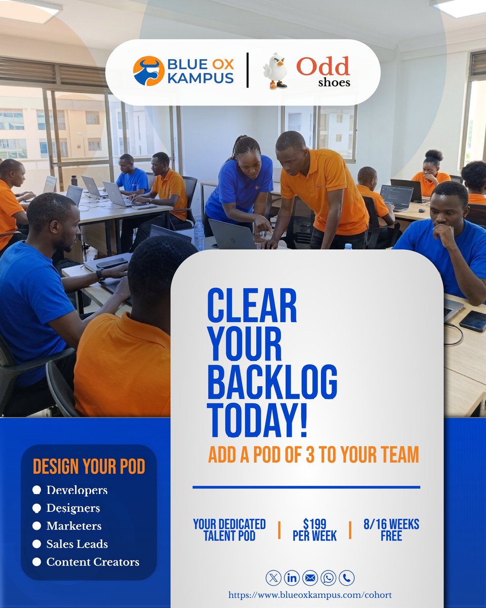 oddshoesdev's tweet photo. Clear your backlog with ​our supervised PODs. They are your Execution Engine.They provide the technical proximity you need to finally stand where the work is happening.

​The May Cohort is now open.​Clear the Backlog https://t.co/go7drSI3Aq https://t.co/VamuVqvJg9
