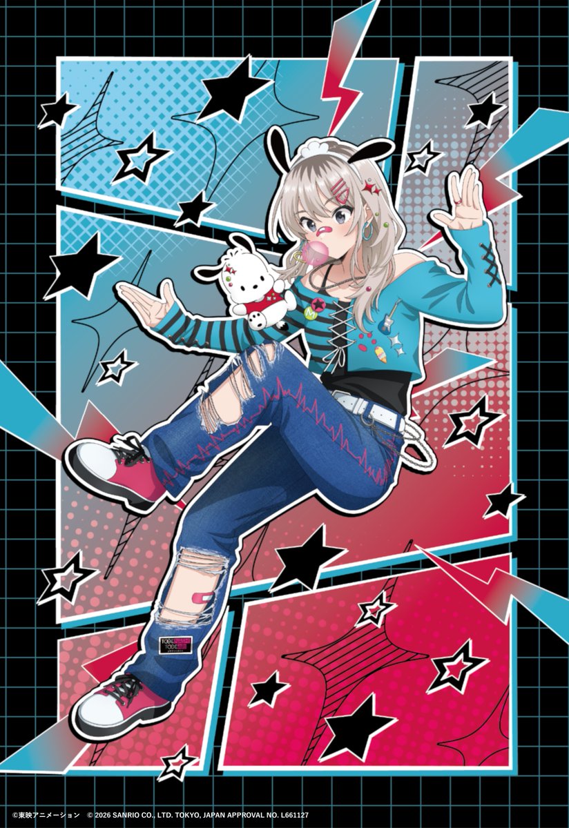 アニメ「#ガールズバンドクライ」 ✖️ #サンリオキャラクターズ