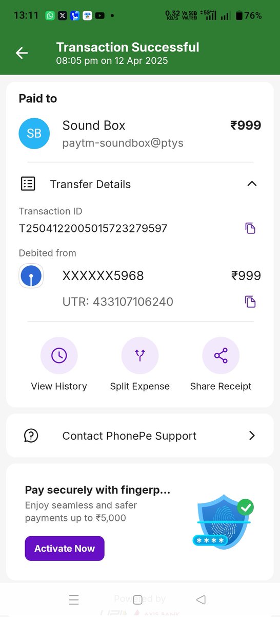 imlalesh's tweet photo. @Paytm @PaytmBusiness @Paytmcare @vijayshekhar 
आपकी कंपनी ने ये नाटक क्यों लगा रखा है लाइफटाइम फ्री बोलकर साउंड बॉक्स दिया अब हर महीने चार्ज काट लेते हो पीछे शिकायत करो तो वापस रिफंड कर देते हो तो फिर काटते ही क्यों हो ये रहे पूरे सबूत https://t.co/w8fm8jOuUn
