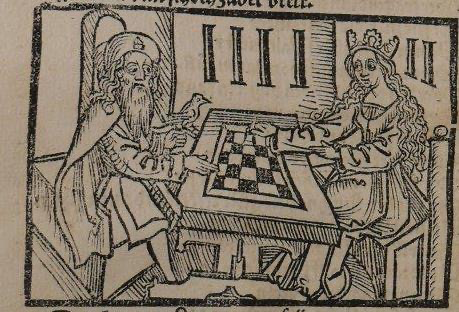 seatofwisdomopn's tweet photo. Today I'll be talking about chess in my lecture series on play in medieval German literature, taking in Tristan, Salman und Morolf, Flore und Blancheflur, and King Alfonso's Book of Games, drawing on Kricstina Ilko’s excellent Speculum article on chess and the Global Middle Ages. https://t.co/MHM0nRubuL