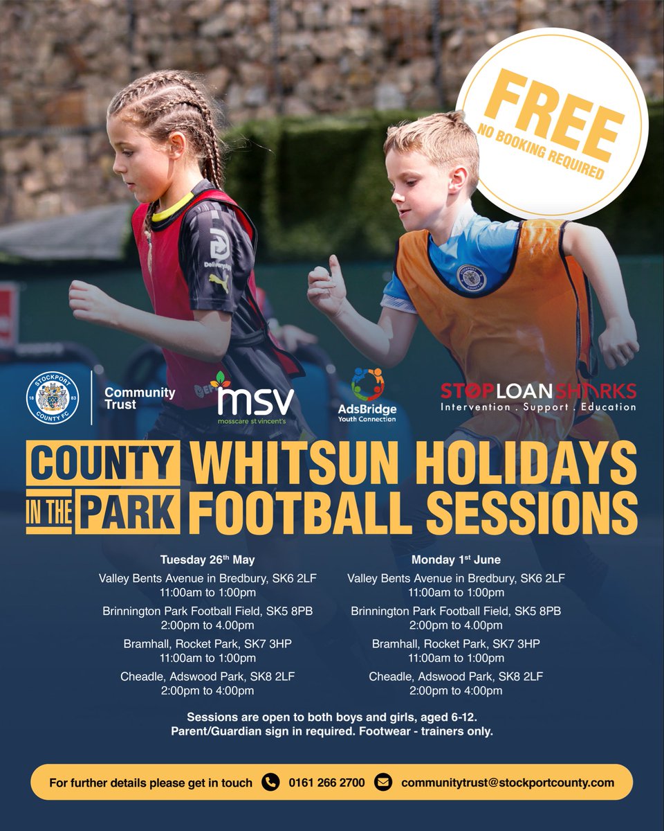 Stockport County Community Trust tweet media
