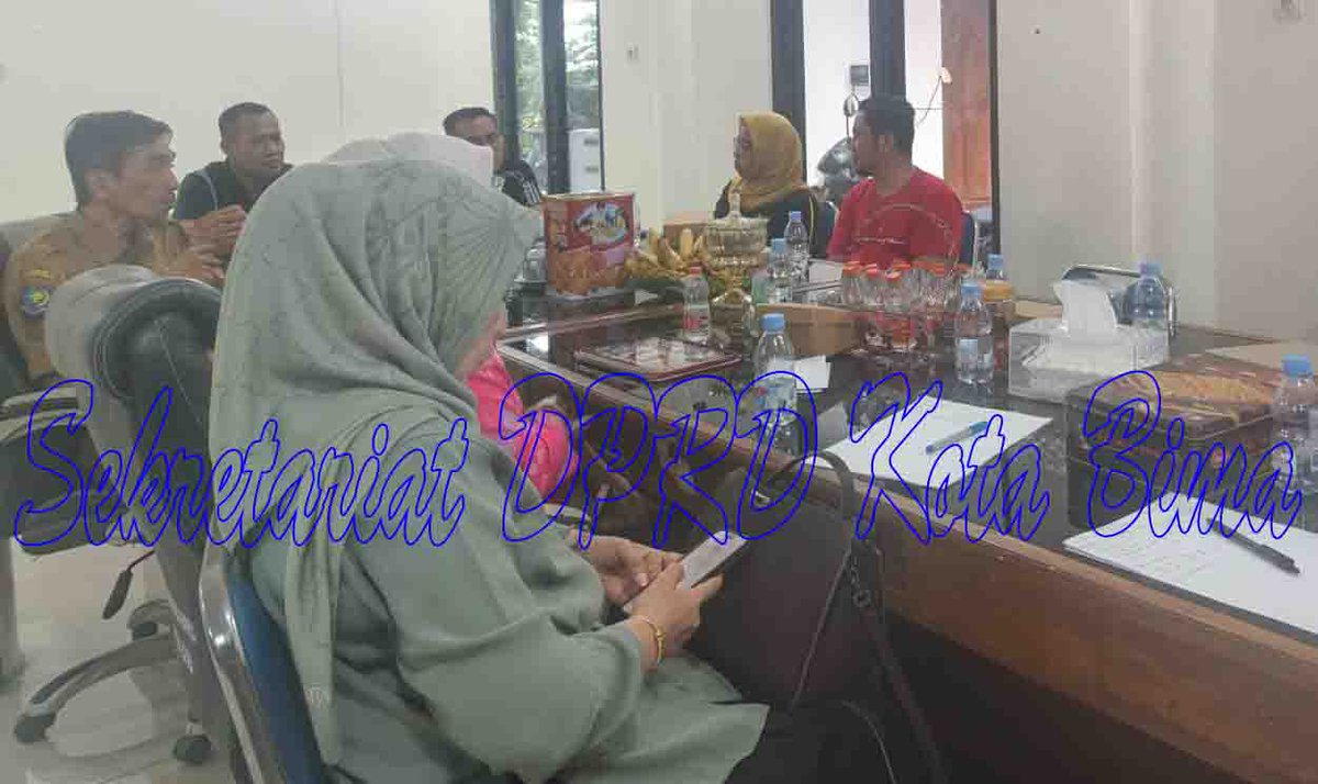 Setwankotabima's tweet photo. Komisi III DPRD Kota Bima Gelar Rapat Kerja Tindak Lanjuti Aspirasi Terkait Penataan Lapangan Serasuba.

Lanjutbaca ;https://t.co/8PVkpE4uUW

📸 Foto / 🖋️ Editor: dian
 ✍️ Adm:@Setwankotabima 
 📰 Sumber:Sekretariat DPRD Kota Bima https://t.co/q9kVAnAa4K