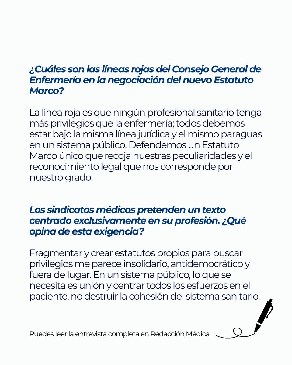 Consejo General de Enfermería tweet media