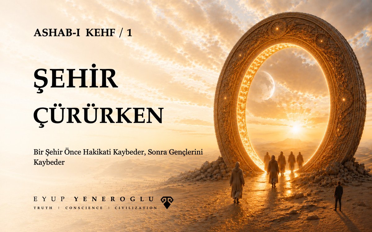 eyupynrgl's tweet photo. Ashab-ı Kehf - 1 : Şehir Çürürken

Bir Şehir Önce Hakikati Kaybeder, Sonra Gençlerini Kaybeder

https://t.co/JJrP4tOf9H https://t.co/vWt3BLhVmf