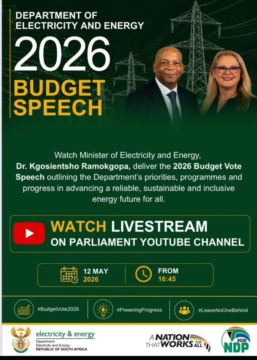 Department of Electricity and Energy tweet media