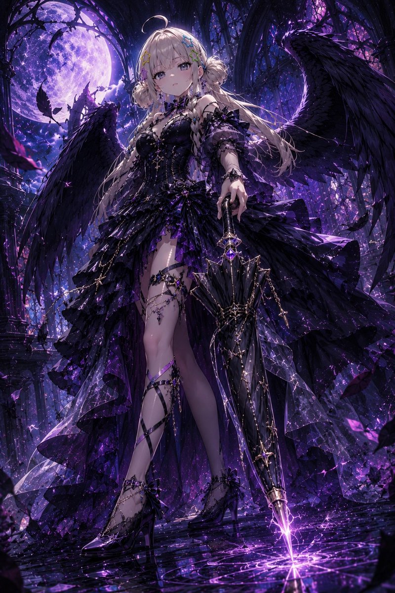 SftSifon61775's tweet photo. アルティメットぽんた作ったから🪽
悪魔Kouかなと♆(⃔*`꒳´*♆)⃕↝
傘突き刺し、やるぞ、オラ！上手くできなかった( ºωº )ﾁｰﾝ…
1枚目ノーマルフォルム
2枚目魔術式✡️
3枚目崩れたけど、傘突き刺し☂️
4枚目決めポーズからの魔法式☂️✡️
明日はワルプルギス？なんつってw
傘のズレ気になる🤔 https://t.co/FtKUfO9wyG