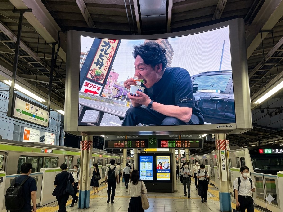 デジタルサイネージのキューブアイ tweet media