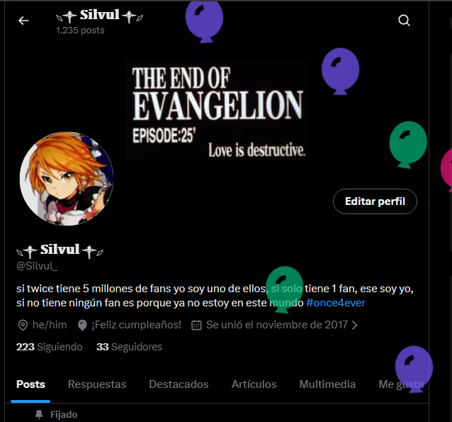 Silvul_'s tweet photo. Un año más, un año menos https://t.co/0F1B2LEDuN