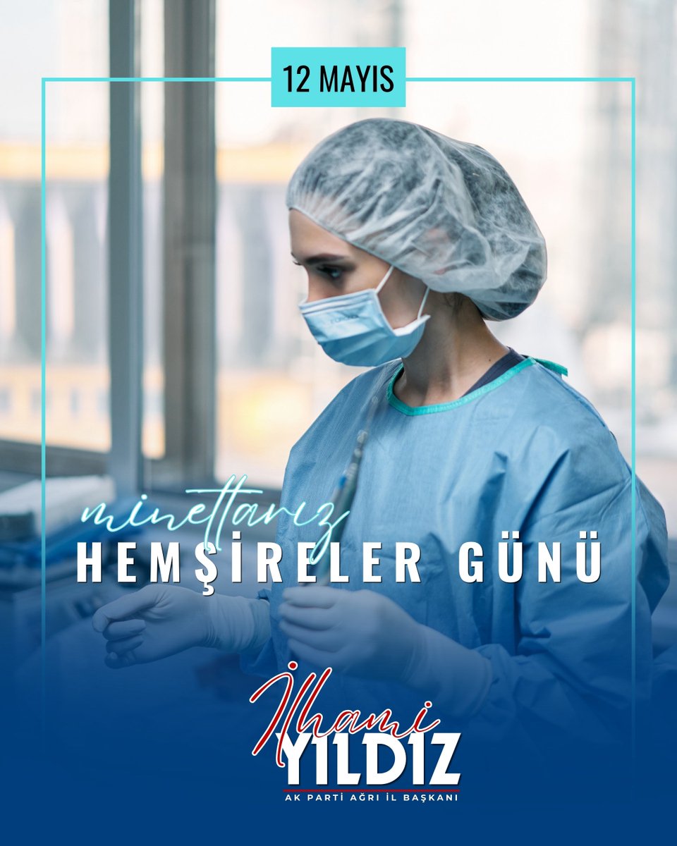 Dtilhamiyildiz's tweet photo. 12 Mayıs Hemşireler Günü’nde; sabrın, fedakârlığın ve şefkatin en güzel örneğini gösteren tüm hemşirelerimizin gününü kutluyorum.

İnsan hayatına dokunan, umut olan ve her koşulda özveriyle görev yapan tüm sağlık kahramanlarımıza teşekkür ediyor; sağlık, mutluluk ve başarı dolu bir meslek hayatı diliyorum.