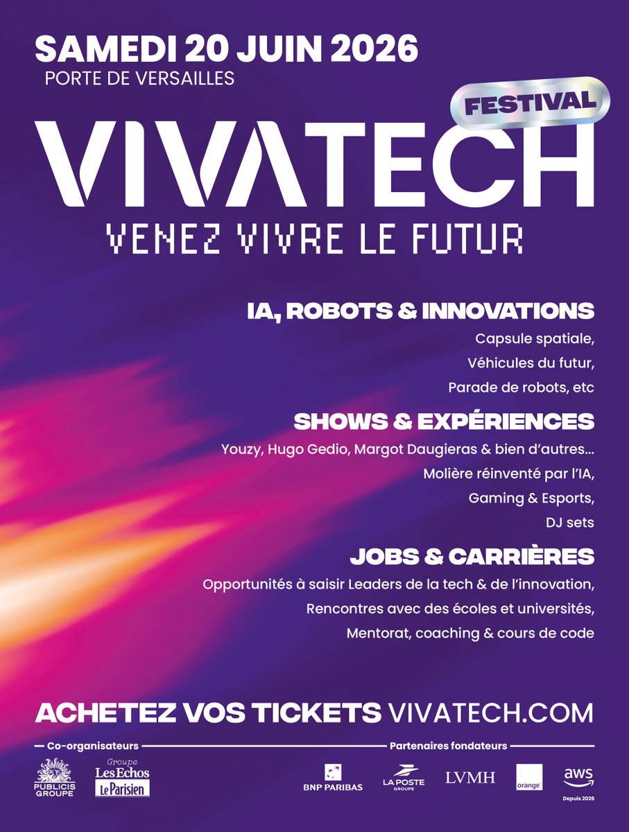 VivaTech tweet media