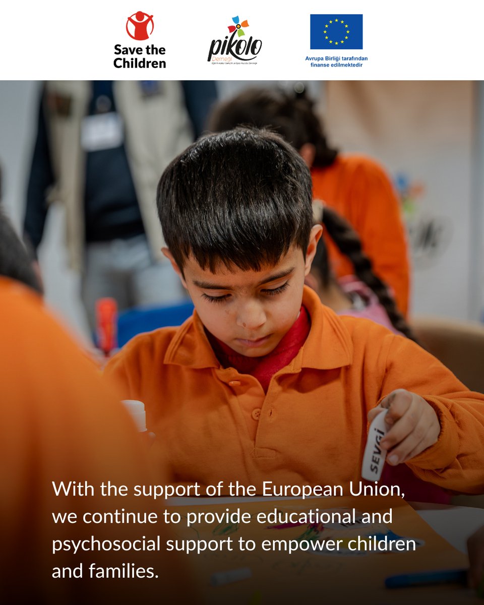 Save the Children Türkiye tweet media