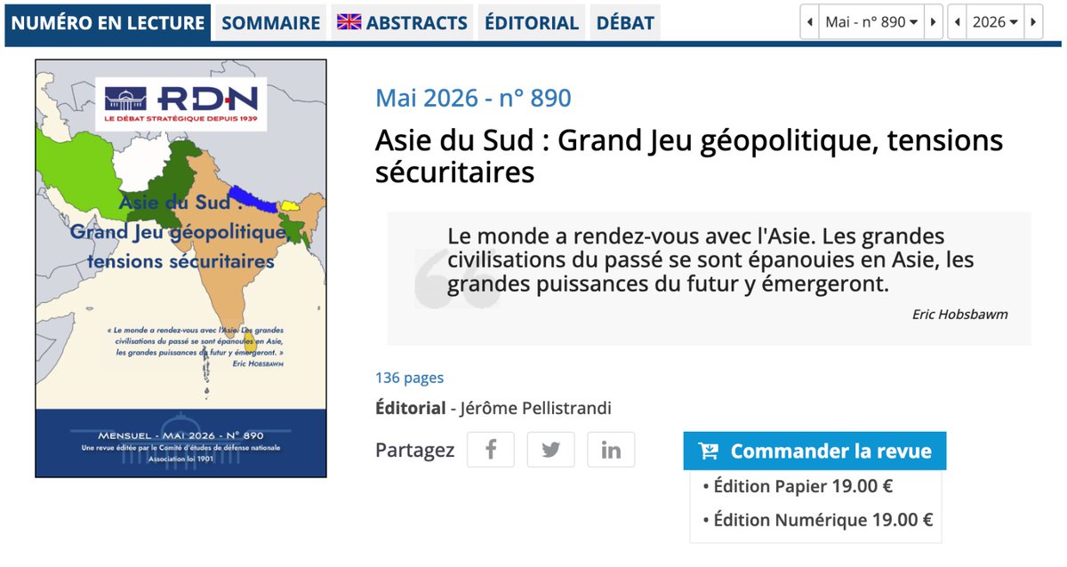 Revue Défense Nationale tweet media