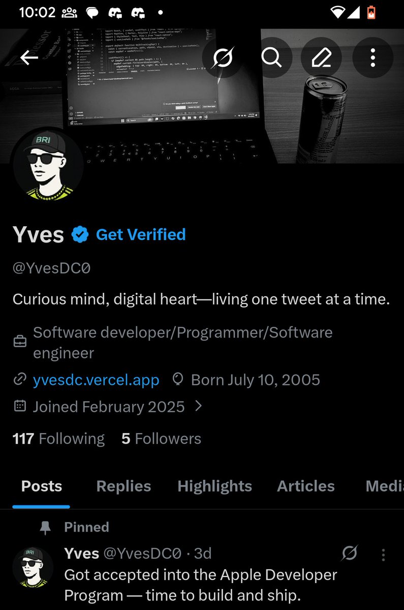 Yves tweet media