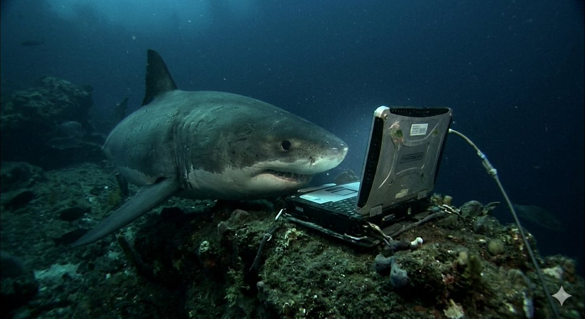 Shark tweet media
