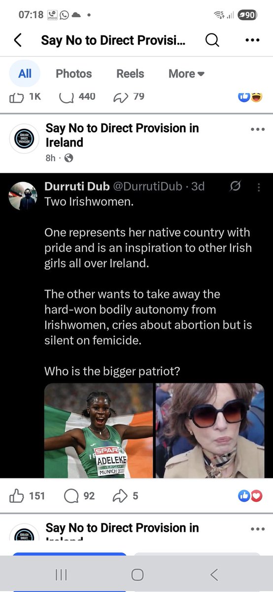 Nollaig74's tweet photo. @Niall_Boylan Seen this disgusting comment on Facebook yesterday. https://t.co/nvFe7sN00l