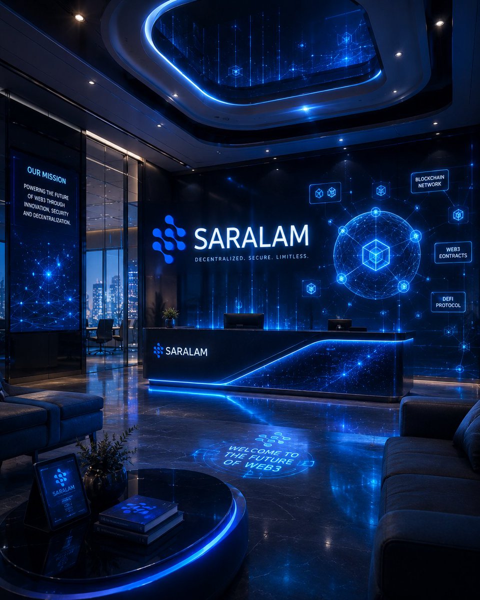 designersstudi4's tweet photo. Built for the future of Web3 ⚡

Presenting the 4-grid branding showcase for Saralam, a premium blockchain identity crafted with futuristic visuals, modern branding, and scalable design systems by Designers Studio

#Blockchain #Web3 #LogoDesign #Branding #designersstudio #Logo https://t.co/6WMUebnjhJ
