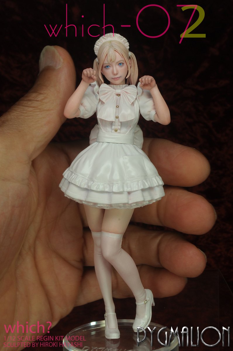 RT @gahaku34: Which? 林浩己原型 1/12scale 『 which-07 』2号機 完成