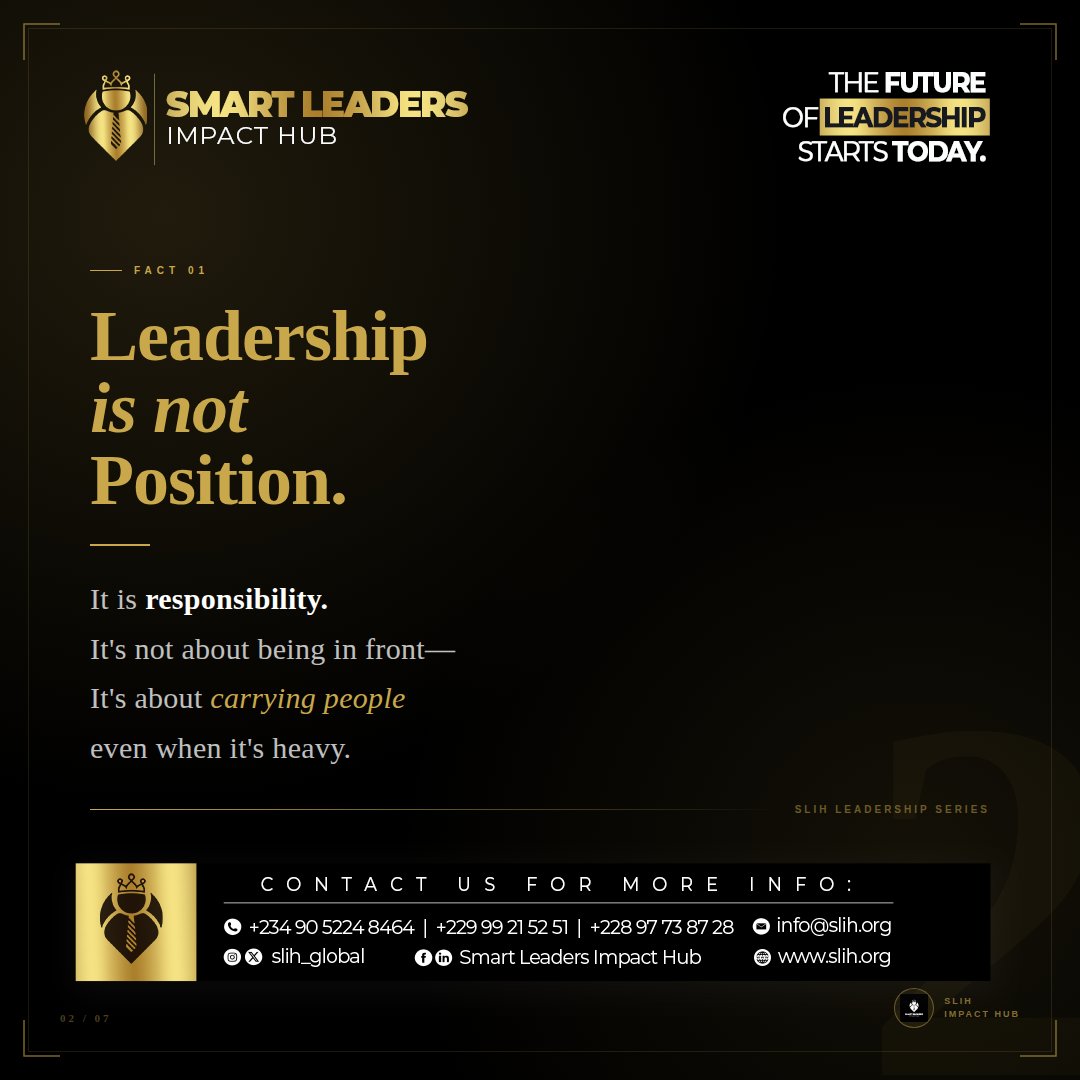 Smart Leaders Impact Hub tweet media