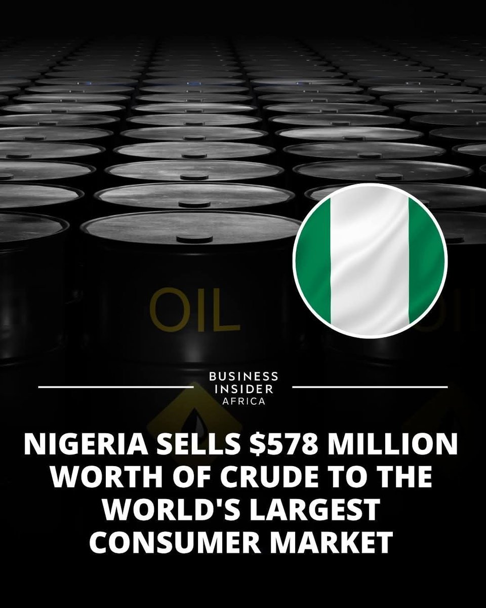 The U.S. spent $578.78 million on Nigerian crude oil imports in Q1 2026 ...
