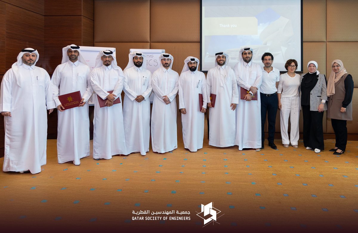 InfoQSE's tweet photo. مقتطفات من ورشة العمل المتخصصة بعنوان “إدارة الأصول الحديثة وأثرها على تحسين الأداء المؤسسي” التي نظمتها جمعية المهندسين القطرية، بمشاركة الخبير الدولي كريغ ديمانول، حيث تناولت الورشة أحدث الممارسات والاستراتيجيات في إدارة الأصول. https://t.co/X9fYssv1AU