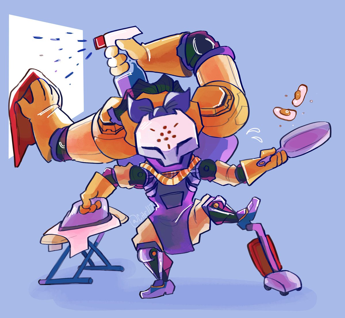 Citr117's tweet photo. more ram because im so normal about him 

#ramattra #overwatch #overwatchfanart https://t.co/U8f6Qxv4Ga