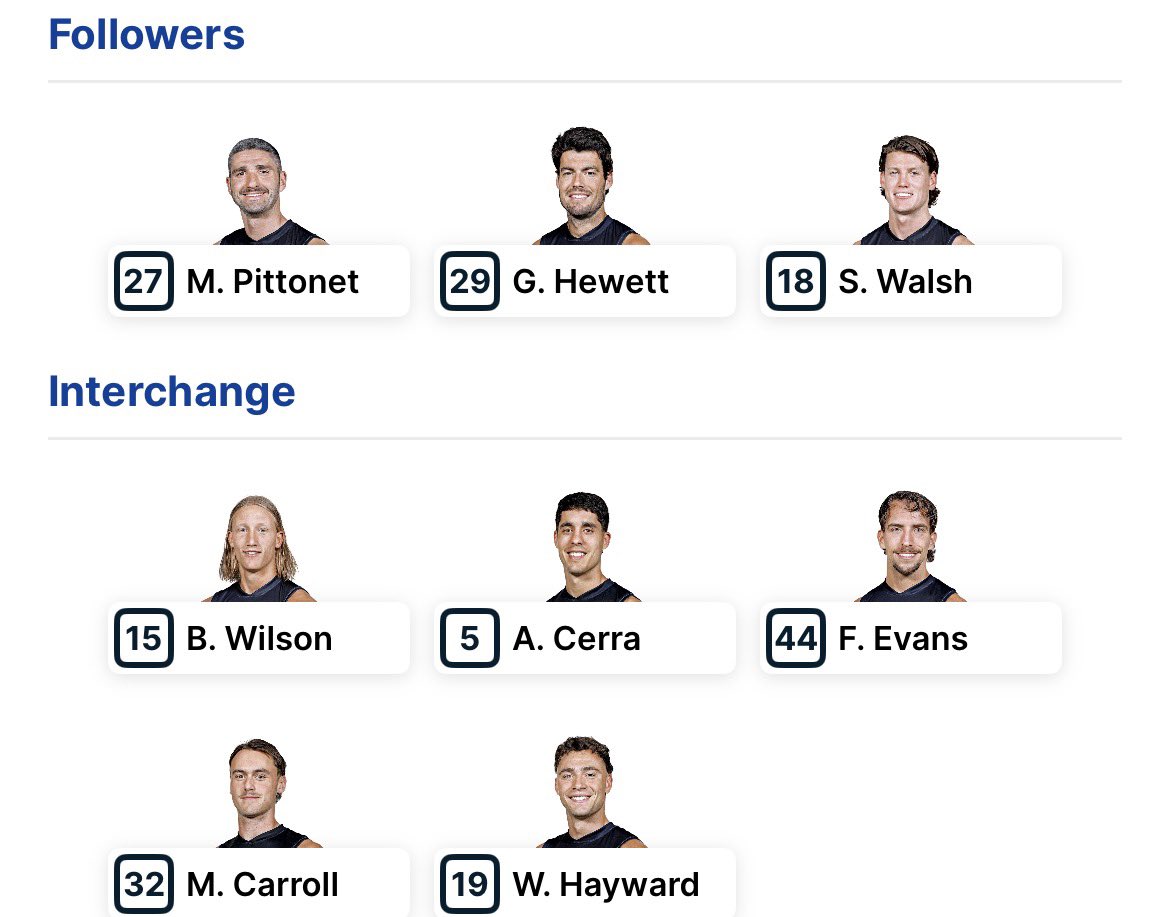 Carlton Blues Fans tweet media