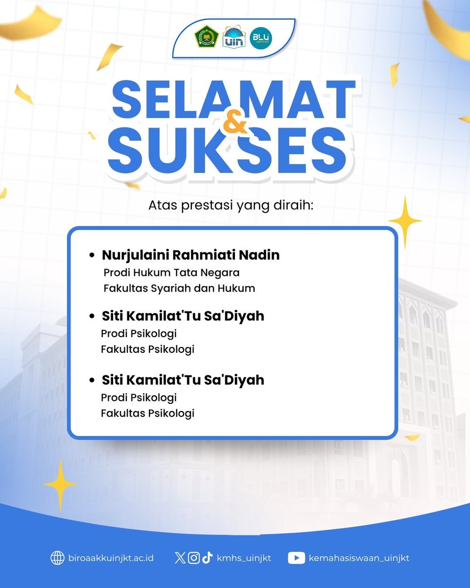 Kemahasiswaan dan Alumni UIN Jakarta tweet media