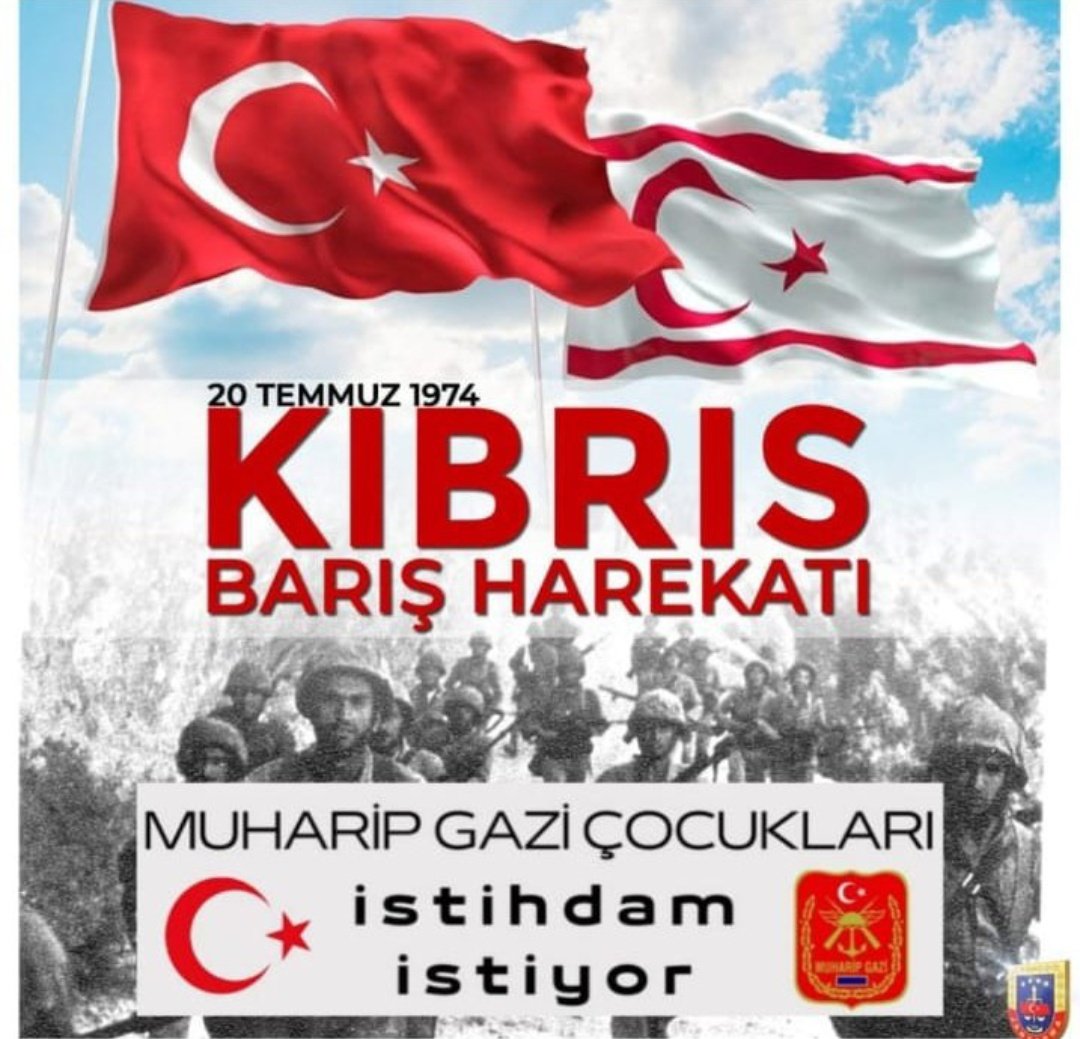 mrtormn9's tweet photo. @celebimehmeta @RTErdogan @_cevdetyilmaz @hulusiakarmedya @MahinurOzdemir @celebimehmeta @refik_ozen16 @dbdevletbahceli
KIBRIS MUHARİP GAZİ ÇOCUKLARI YILLARDIR KAMUDA İSTİHDAM ( Memuriyet )HAKKI BEKLİYOR.BİZLERLE İLGİLİ DE BÖYLE BİR AÇIKLAMA NİYE YAPMADINIZ SAYIN VEKİL? AİLELERİMİZ PÜR DİKKAT ! https://t.co/ublBh6CuJG