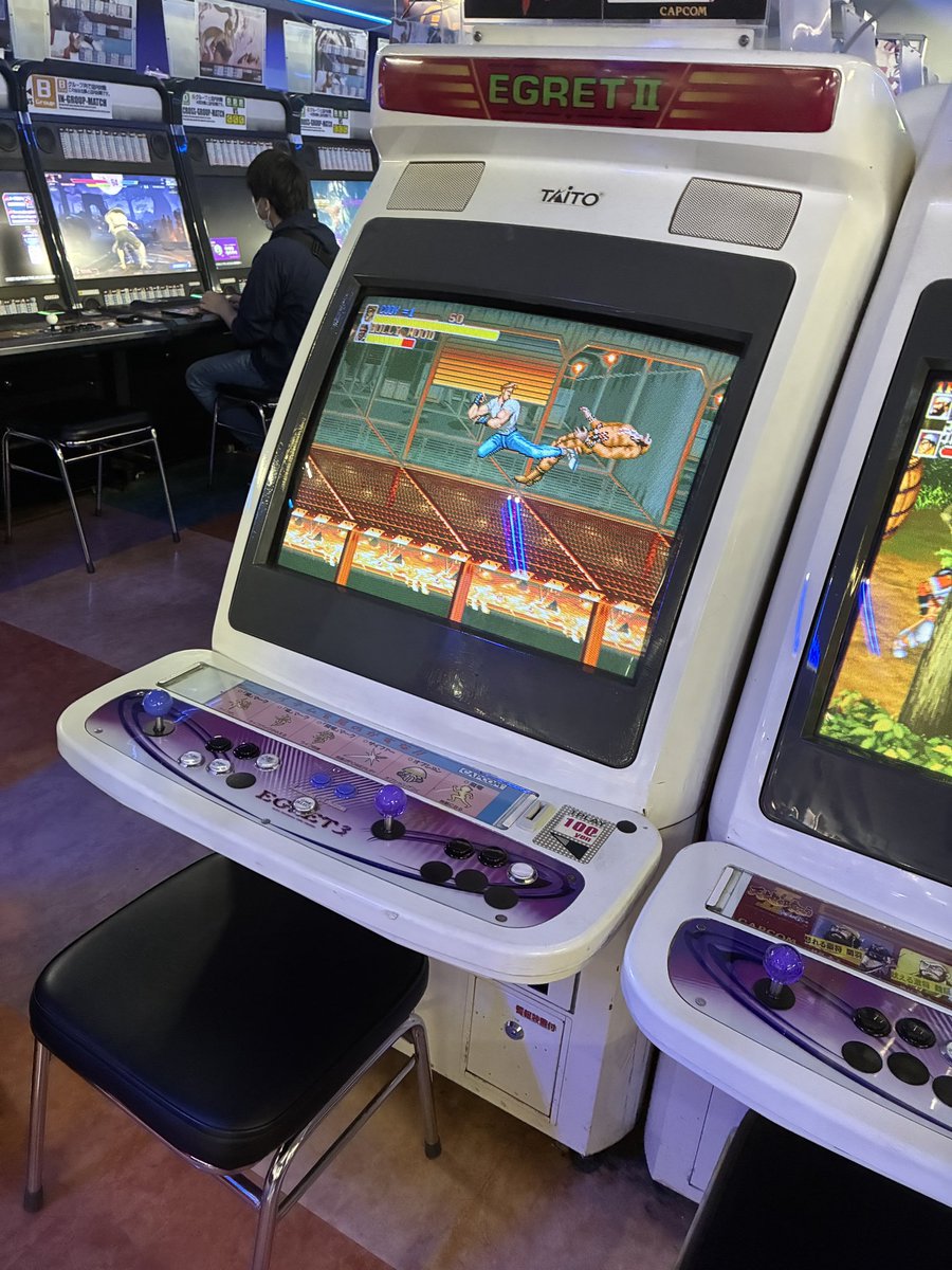 pccade's tweet photo. ファイナルファイト課外活動
秋葉原hey 2台に増設されてた https://t.co/WjA6etlfKb