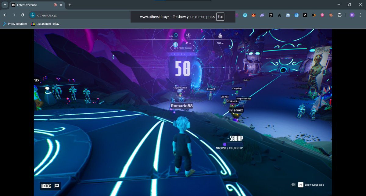 LLyndov's tweet photo. LVL 50 in @OtherGamesXYZ achieved https://t.co/KTU33HxOZI