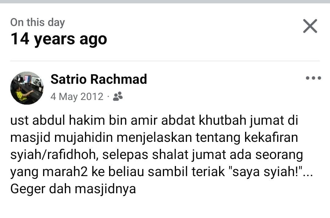 EdSoekoco's tweet photo. Klw membongkar kerusakan syiah maka dia akan kepanasan https://t.co/iZBZZe2xK2