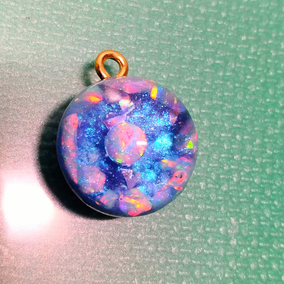 宇宙玉作った！ #レジン #ハンドメイド好きさんと繋がりたい