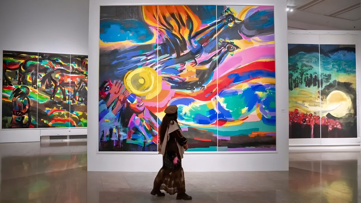 CAAofficialEN's tweet photo. On April 30, the exhibition "𝐂𝐡𝐞𝐧 𝐇𝐚𝐢𝐲𝐚𝐧: 𝐃𝐫𝐞𝐚𝐦𝐬𝐜𝐚𝐩𝐞" opened at Zhejiang Art Museum, co-organized by #ChinaAcademyofArt. The exhibition runs from May 1 to May 24.

#CAA #CAAExhibition #artexhibition #CAAfaculty #printmaking #contemporaryart https://t.co/1MSkBkt09I