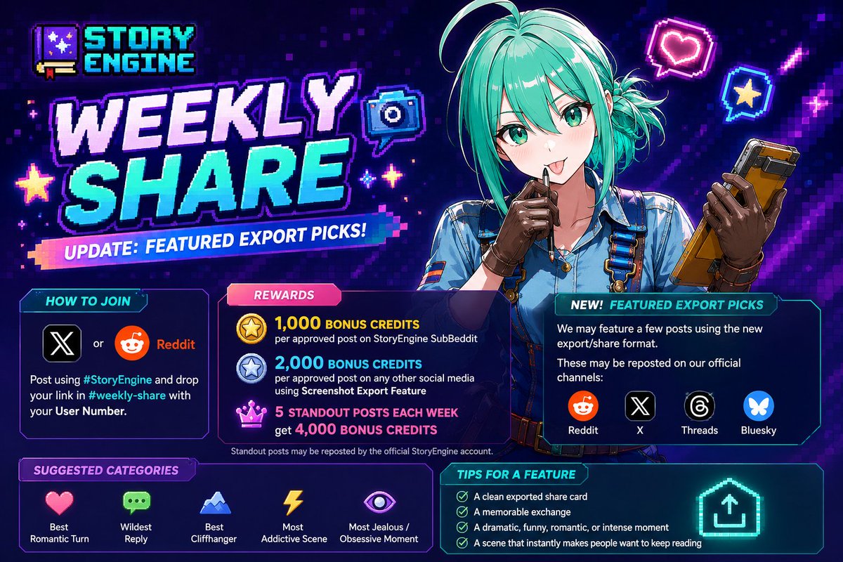 Story Engine STORY_ENGINE (@StoryEngine_AI) / Posts / X