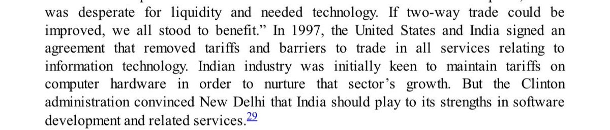 The agreement India made with USA in 1997 on IT Services has been rendered null and void by USA itself. America First &amp; MAGA are openly targeting H1B &amp; Indian IT Giants. 

Big Tech is investing in Indian Data Centre’s not out of love but because they want  to train their AI on