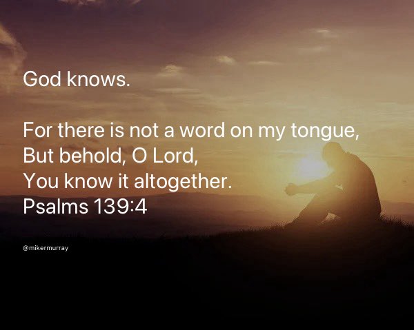 #Godknows
