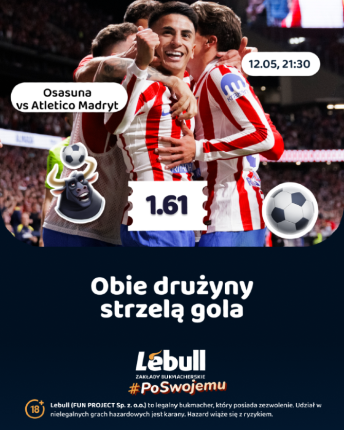 Lebull - zakłady bukmacherskie tweet media