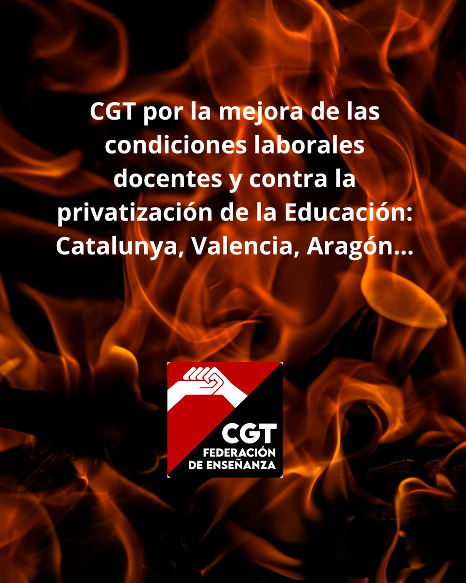 Federación de Enseñanza CGT tweet media