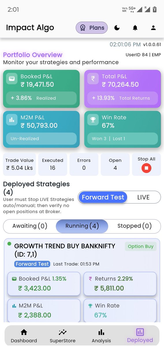 UjjwalKrJha_ukj's tweet photo. Trade smart. Trade fast. Let the Algo do the heavy lifting. 📊⚡ #ImpactAlgo #MobileAlgo #SmartTrading @SpiderSoftIn
For more info Wapp 7304414236 https://t.co/npxIruqBIA