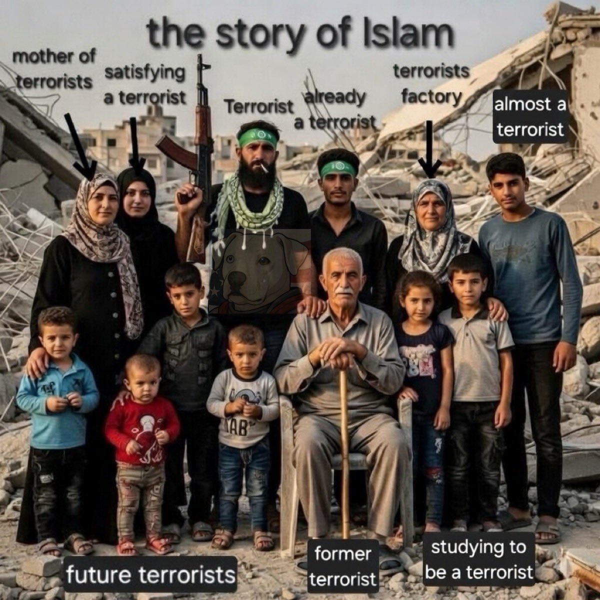 Misscryptonite's tweet photo. @RmSalih Genocide in Gaza 
😂 https://t.co/rZhUX35woA
