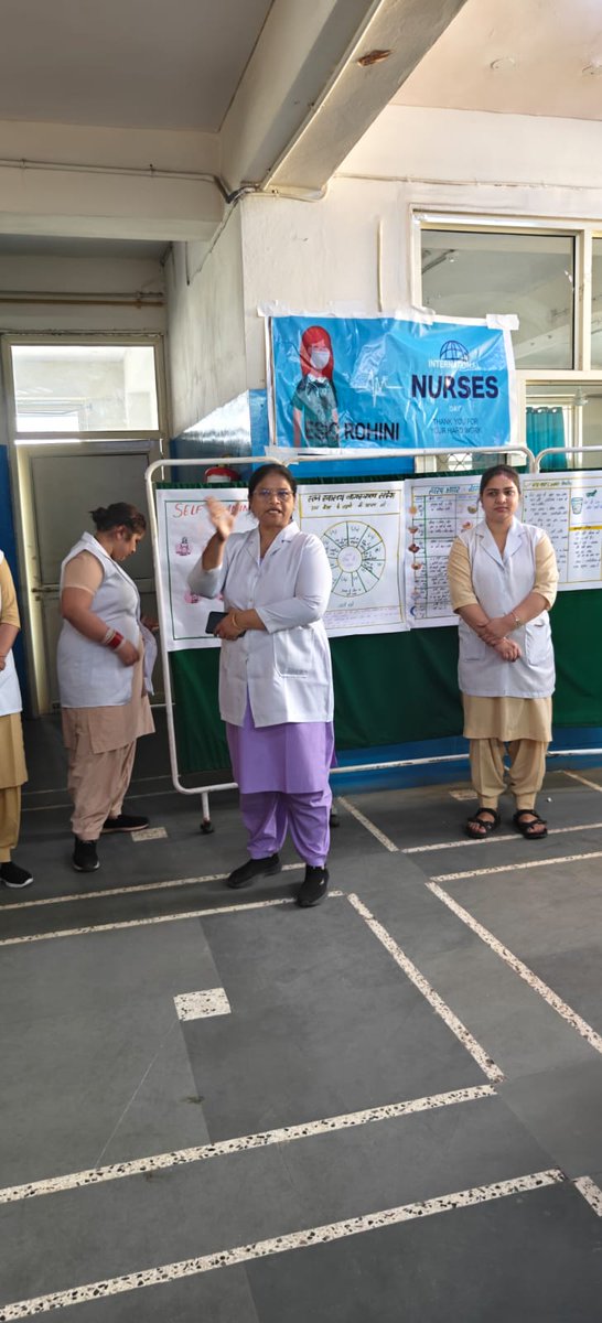 esicrhn's tweet photo. Health talk Topic Breast cancer date 8/5/2026 speaker - Kirti Nursing officer, Pooja Rathi Nursing officer, Arushi Nursing officer
Venue -ward 5 https://t.co/ZeNMwSRIyF