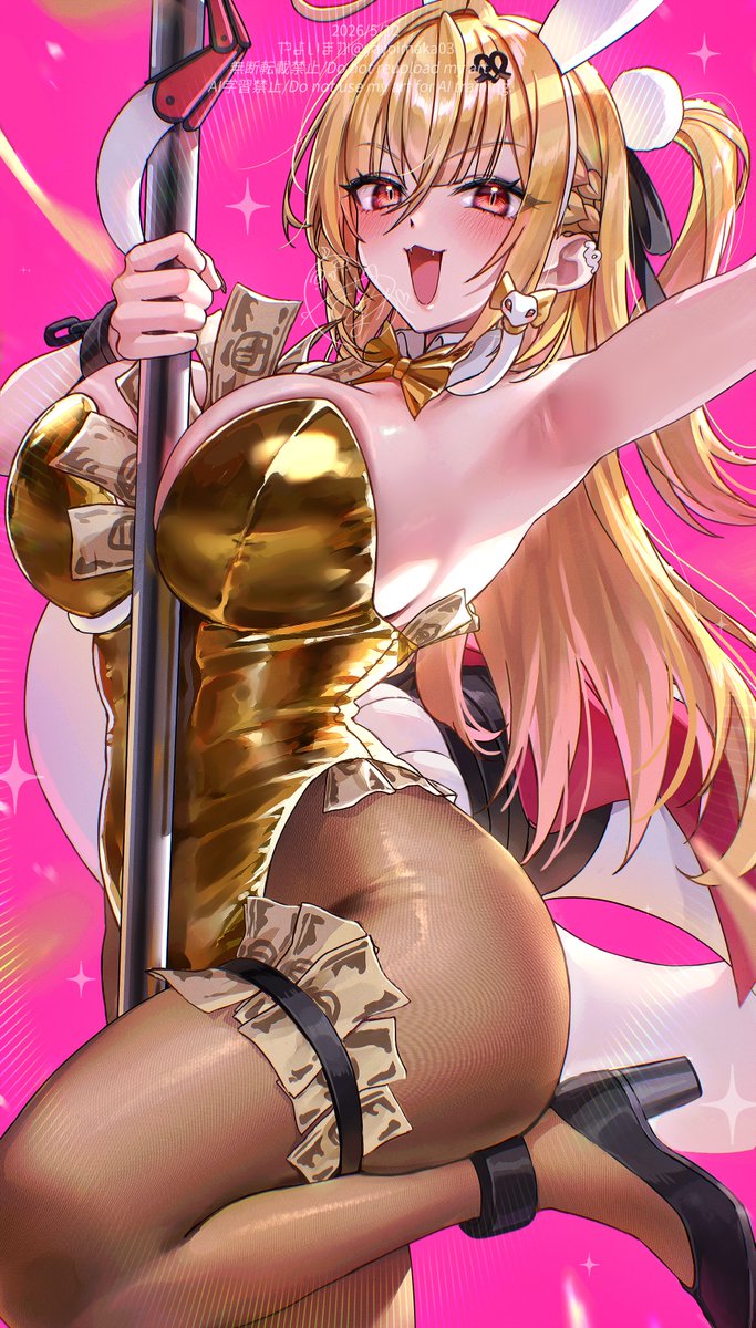 金バニーシーシィア🐍
タップ推奨かもです👯‍♀️✨ #zzzero