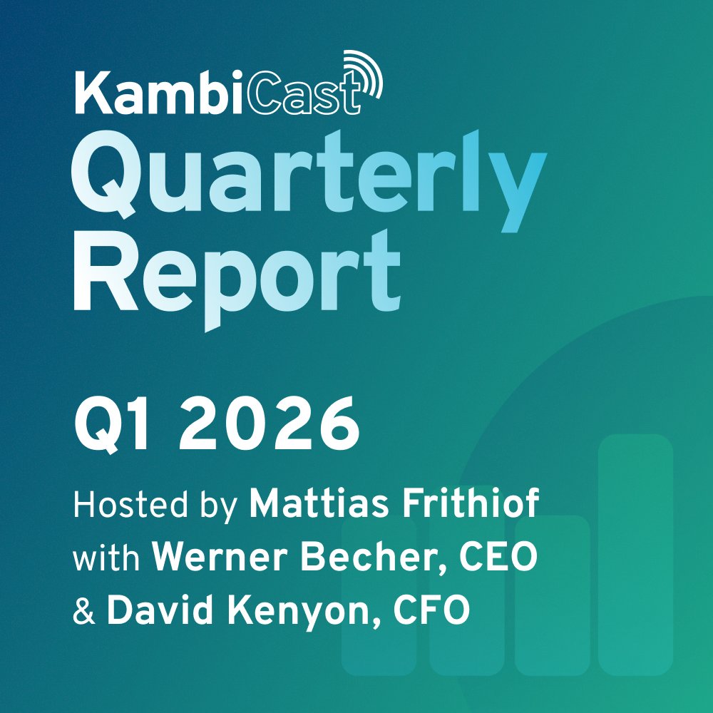 KambiSports's tweet photo. Kambi’s Q1 2026 Quarterly Report Podcast is now live 🎙️
 
Hosted by our SVP IR & Sustainability, Mattias Frithiof, this edition features insights from CEO Werner Becher and CFO David Kenyon as they discuss:
✅ Kambi's financial performance with a return to growth in Q1
✅ The signing and successful launch with PMU in France
✅ The opportunity created by our multi-province partnership with Canadian lotteries
✅ How our unique data advantage is enabling Kambi to deliver product and margin gains for partners
 
Listen now for the key takeaways from the quarter and what’s ahead: https://t.co/4QPw4PdPUr