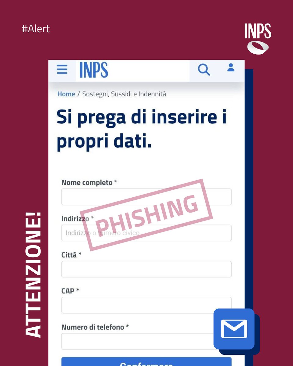 INPS tweet media