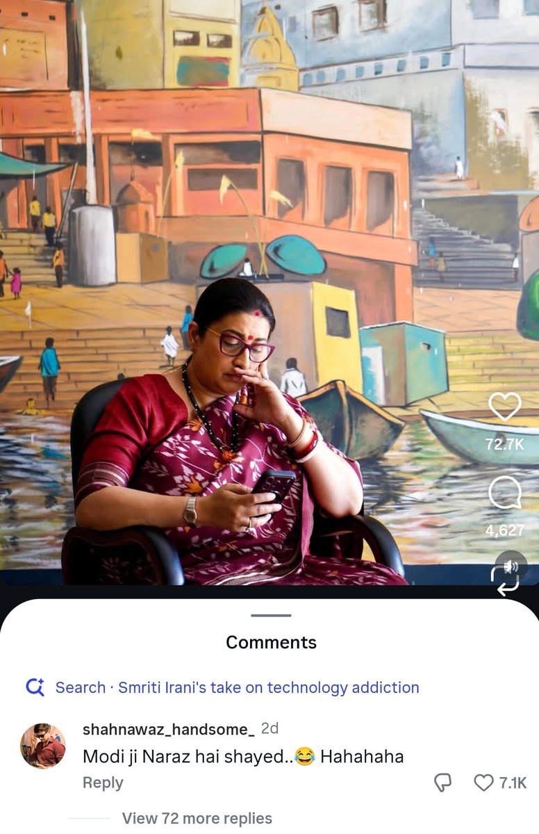 Game_Of_BJP's tweet photo. Insta comments never disappoint. https://t.co/tTCCdUUOga