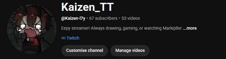 KaizenNemu's tweet photo. Oh my gosh we did it we hit 67 subscribers on yotube its so beatiful!!!🥹(this is why I have no friends PFFT) https://t.co/91KNXc0A8c